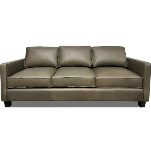 4040 Sofa in Olive Top Grain Leather
